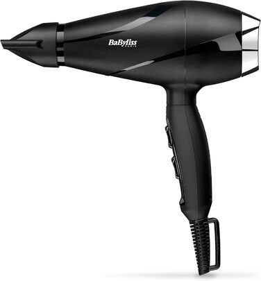 Фен BaByliss 6713DE, керамічне покриття, Black New Black