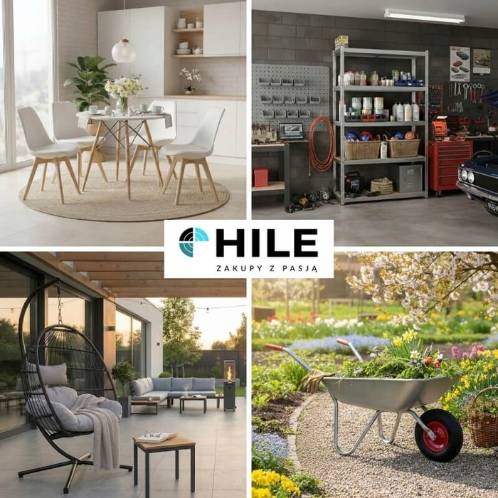 Комплект садових меблів Escal, метал, чорний, 4 предмети