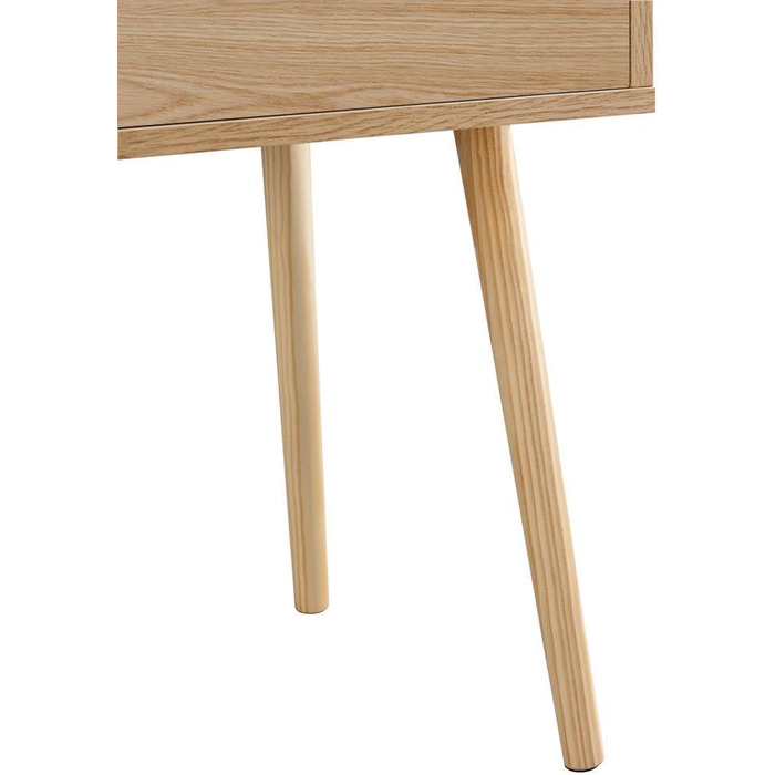 Приліжкові тумбочки Yaheetech (2 шт) з ящиком, світло-коричневий дуб