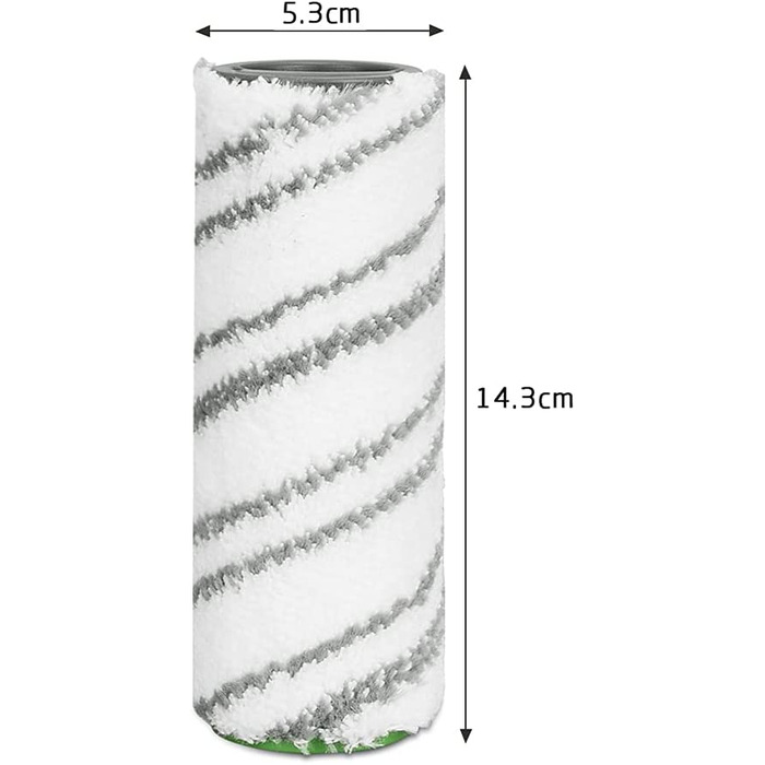 Роликова щітка Yolando 4 шт. для Krcher FC7 FC5 FC3 бездротові деталі для чищення підлог аксесуари пилосос для вологого і сухого прибирання 2.055-007.0