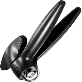 Відкривачка для банок Westmark з плоскогубцями та важелем, 17.5 см, нержавіюча сталь/пластик, чорна