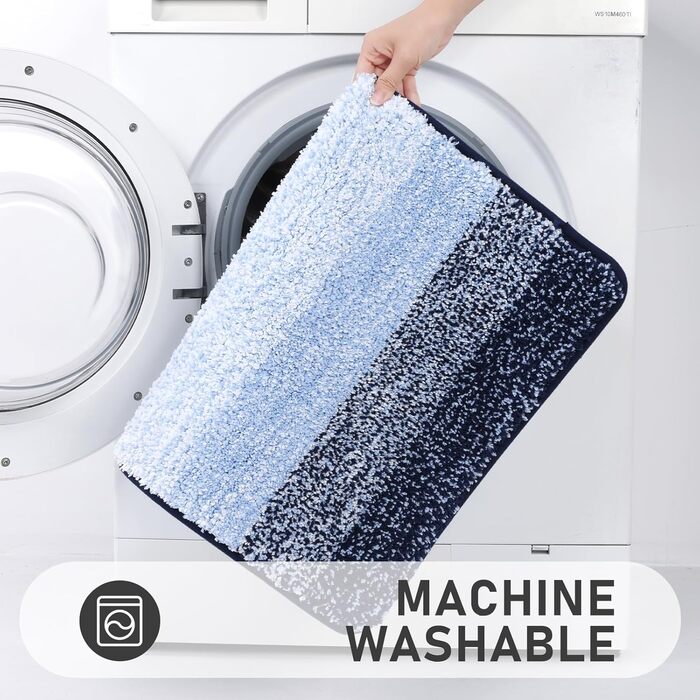 Набір килимків для ванної кімнати Bsmathom, 4 шт. з кришкою для унітазу, м'які, швидковисихаючі, нековзні, можна прати в пральній машині, килимки для ванної з U-подібною контуром, килимок для унітазу, помаранчевий (18'x26'+20'x31'+U20'x24'+Cover19'x21')