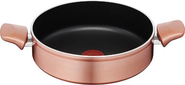 Каструля Lagostina Ramiert з антипригарним покриттям, 14 см, алюміній, нержавіюча сталь, мідно-кольорова