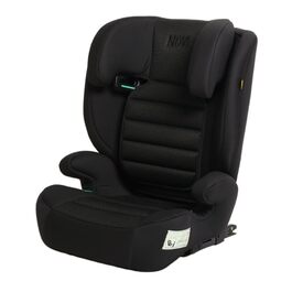 Автокрісло Novi Baby® James Premium i-Size ISOFIX для дітей 3,5-12 років, 100-150 см, регульоване, з підголівником, знімною спинкою (Чорний Go)