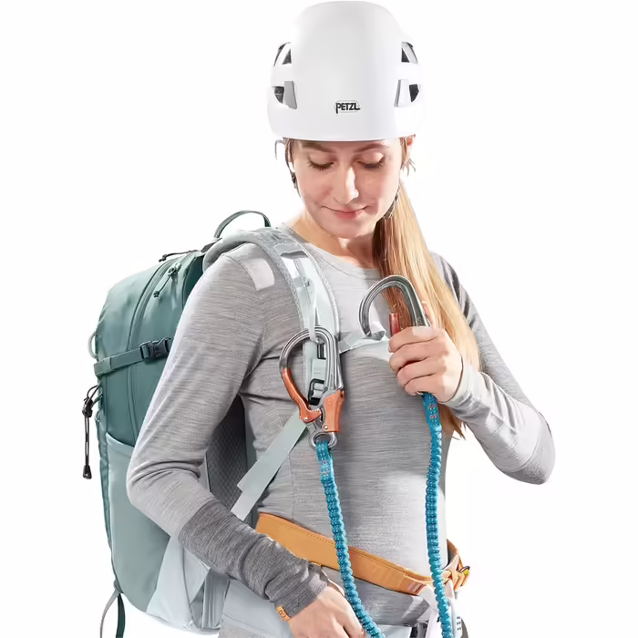 Жіночий туристичний рюкзак Deuter Trail 23 SL 23 л бірюзовий для гірських маршрутів