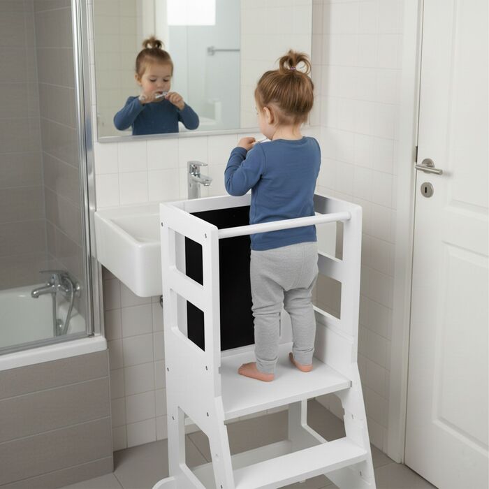 Навчальний стільчик Relaxdays з дошкою для крейди