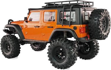 Amewi AMXRock Crosstrail Crawler 4WD 1:10 ARTR позашляховик (Помаранчевий металік)