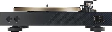 Програвач вінілу JBL Spinner BT з Bluetooth та aptX HD, чорний/золотий – високоякісний вініловий програвач
