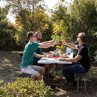 Набір з двох барних стільців Relaxdays, чорний