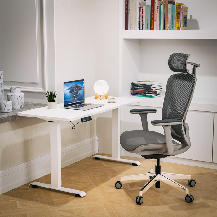 Крісло Mealux Q1 Air Grey (арт. HF Q-1 M/G)