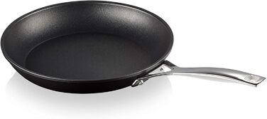 Набір каструль Le Creuset 3 шт. з антипригарним покриттям, діаметр 16, 24, 26 см, для всіх типів плит (в т.ч. індукційних), антрацит/срібло