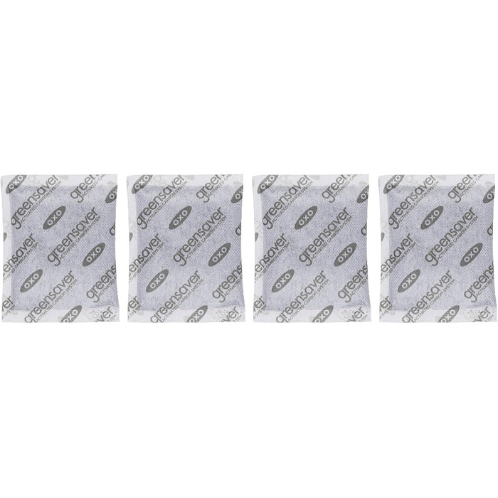 OXO Good Grips Greensaver Контейнер для зберігання продуктів, 4.7 л, з кришкою та вентиляцією, набір 4 шт.