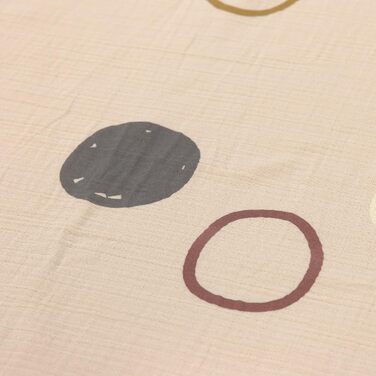 Дитяча ковдра Мулл Ігровий килимок М'яка ковдра Сертифікована GOTS/Муслінова ковдра 75 x 100 см (Кола Offwhite/Multicolor)