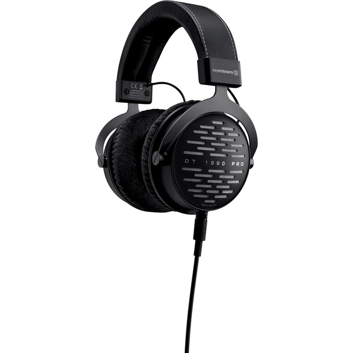 Накладні навушники beyerdynamic DT 1990 PRO, відкриті, чорні, роз'ємний одинарний кабель