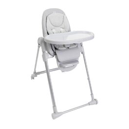 Дитячий стільчик Chicco Polly Armonia 3в1, сірий, до 40 кг, 9 рівнів висоти, регульована підніжка