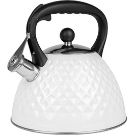 Чайник електричний Induktion 3L з автоматичним свистком - нержавіюча сталь, для індукційних, газових та електричних плит