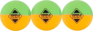 Набір для настільного тенісу JOOLA Duo PRO 2 ракетки для настільного тенісу 3 м'ячі для настільного тенісу чохол для настільного тенісу, червоний/чорний, з 6 предметів і 42150 кульок для настільного тенісу Colorato з 12 різнокольоровими кульками М'ячі для