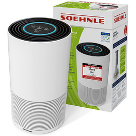 Повітряний очисник Soehnle AirFresh Clean 400 з 4-ступеневою системою очищення, Hepa та вугільним фільтром, UV-C світлом, для алергіків