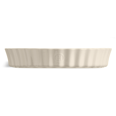 Форма для випічки глибока Emile Henry Ovenware 32 см бежева (026032), Бежевий