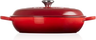 Каструля Le Creuset з емальованого чавуну, 3,5 л, колір 'Вишня'