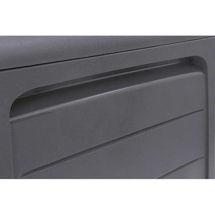 Скриня для зберігання Keter Marvel Plus 270л, сіра, водонепроникна, з сидінням, для саду, тераси, балкону