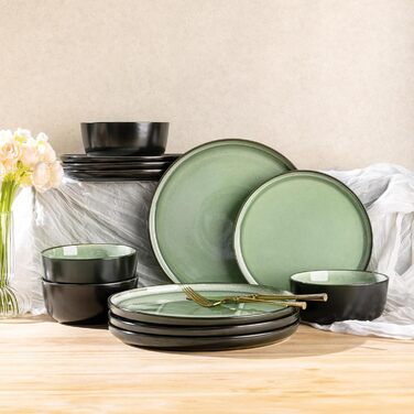 Набір посуду GBHOME 12 шт. з реактивною глазур'ю (12 шт.)