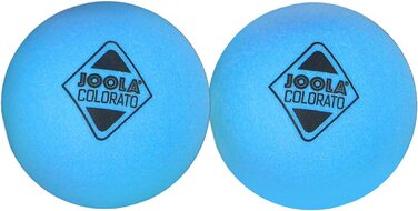 Набір для настільного тенісу JOOLA Duo PRO 2 ракетки для настільного тенісу 3 м'ячі для настільного тенісу чохол для настільного тенісу, червоний/чорний, з 6 предметів і 42150 кульок для настільного тенісу Colorato з 12 різнокольоровими кульками М'ячі для
