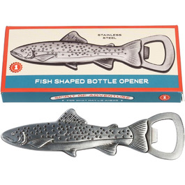 Відкривачка для риби Rex London, нержавіюча сталь, ретро стиль, подарункова коробка