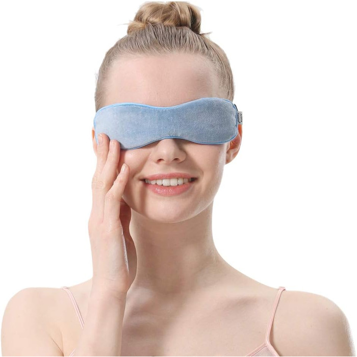 Зігріваюча маска для очей AROMA SEASON 40-60 °C синя