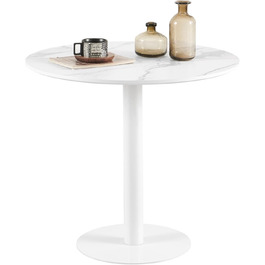 колір: столова стільниця з мармуровими колонами