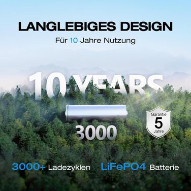 EcoFlow RIVER 2 MAX: портативна електростанція 512Wh з кабелем XT60, LiFePO4, 1000W, для кемпінгу, невідкладного живлення та дому