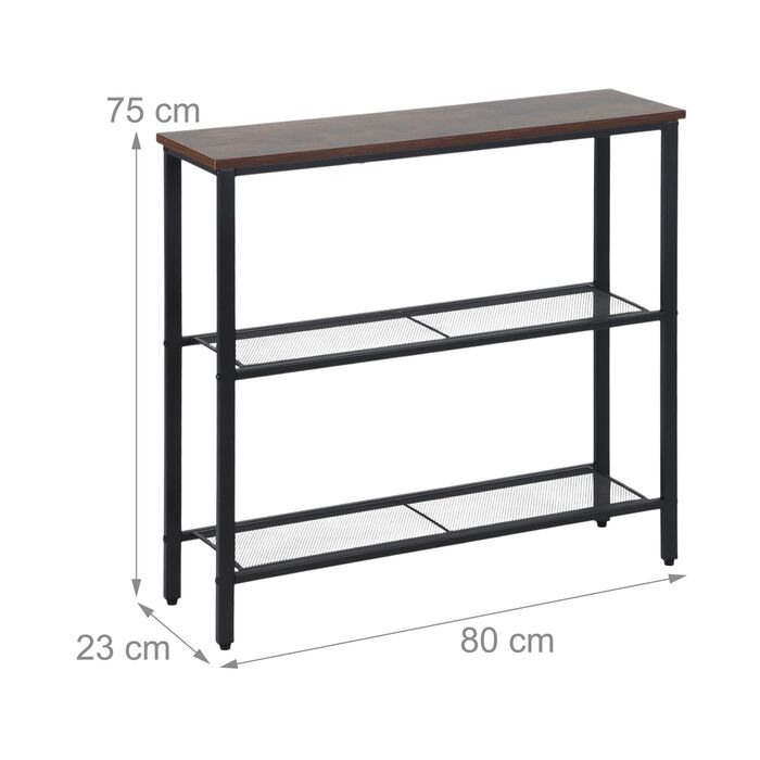 Журнальний столик Relaxdays 80x23x75 см