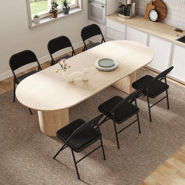 Набір з 2-х розкладних стільців, портативні офісні стільці, металевий каркас, складаний стілець для офісу, рецепції, зони очікування, з текстурою льону, чорного кольору.