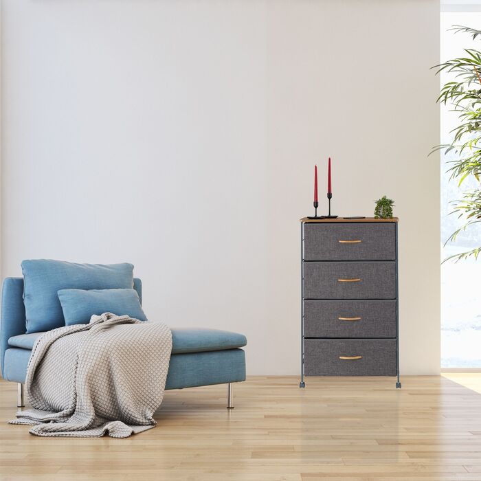 Шафа-тумбочка Relaxdays на колесах