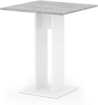 Стіл журнальний Vicco Repose, 65x65 см, бетонний, для вітальні/їдальні