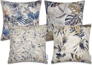 Накидка на диван Paco Home cushion cover, різнокольорова, набір з 4-х штук