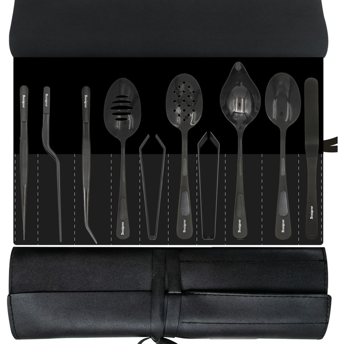 Набір кухонних інструментів 11 в 1: професійний кухонний набір з нержавіючої сталі для приготування їжі та створення кулінарних шедеврів