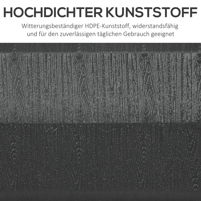 Підставка для парасольки до 40 кг, з ручкою, квадратна, чорна