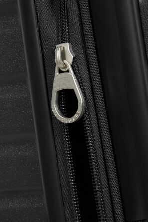 Набір валіз American Tourister Aerotech (3 шт.) – ручна, середня, велика, розширювана, з TSA-замком, блакитний (Metallic Navy) / чорний (Metallic Black)