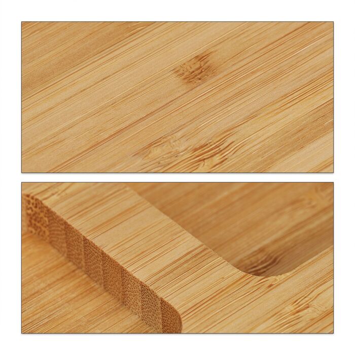 Дошка для сиру Relaxdays з бамбука та столовими приборами