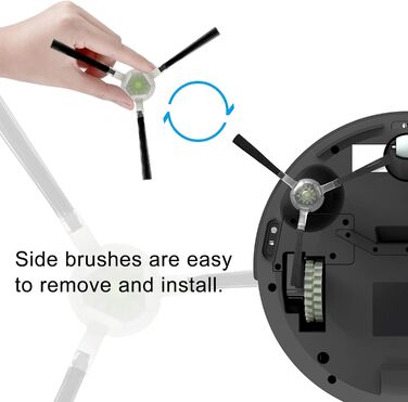 Робот-пилосос LEFANT M310: потужність 4500Pa, 180 хв роботи, 4 режими, Wi-Fi, керування через додаток та Alexa, для шерсті тварин та твердих підлог