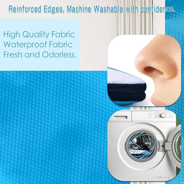 Набір компресійних органайзерів для одягу в подорожі AiQInu, 5 шт. (з мішком для прання та взуття), ультралегкі розширювані пакувальні куби для валізи та ручної поклажі, небесно-блакитний