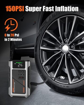 Портативний зарядний пристрій для автомобільної батареї, 168000 mAh, PD-JA2