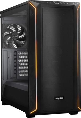 be quiet! Корпус для ПК Shadow Base 800 DX білий, вентилятор 140 мм PWM, ARGB, USB-C, Airflow, E-ATX, Скляне вікно