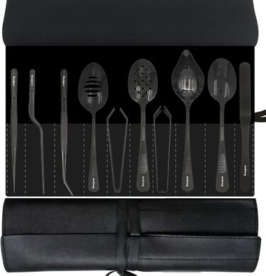 Набір кухонних інструментів 11 в 1: професійний кухонний набір з нержавіючої сталі для приготування їжі та створення кулінарних шедеврів