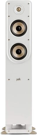 Підлогова акустика Polk Audio Signature Elite ES50 HiFi, сумісна з Hi-Res, Dolby Atmos і DTSX, біла