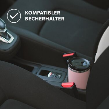 Термокружка QWETCH 350 мл з нержавіючої сталі - для кави та чаю, 6 год гаряча, 12 год холодна, BPA-free, без витоку, багаторазова, для подорожей