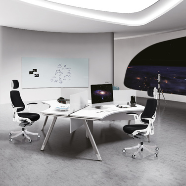 Офісне крісло / Поворотне крісло SPEKTRE Тканина Black hjh OFFICE