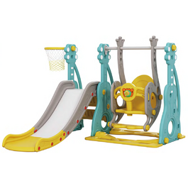 Дитячий ігровий комплекс Mealux Ariel Yellow / Blue / Grey (арт. KD-B252 Yellow / Blue / Grey)