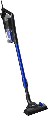 Пилосос TurboTronic By Z-LINE 600 Вт без мішка для пилососа з 5-метровим шнуром Пилосос для підлоги з фільтром, який можна мити Ручний пилосос Підлоговий пилосос (синій)